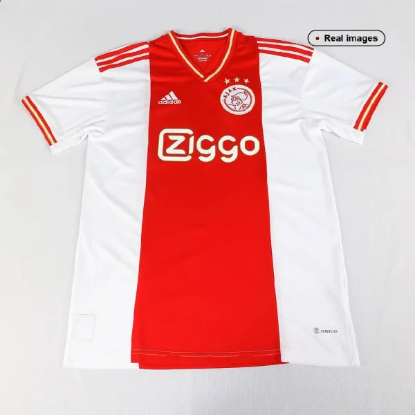 Ajax 2022/23 Home Kids Jersey And Shorts Kit