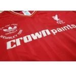 Liverpool 1985/86 Home FA Cup Long Sleeves Retro Jersey