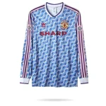 Manchester United 1990/92 Away Long Sleeves Retro Jersey