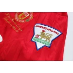 Manchester United 1992/94 Home Champion Long Sleeves Retro Jersey