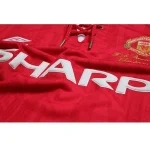 Manchester United 1992/94 Home Champion Long Sleeves Retro Jersey