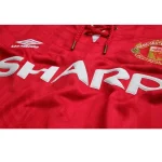 Manchester United 1992/94 Home Long Sleeves Retro Jersey