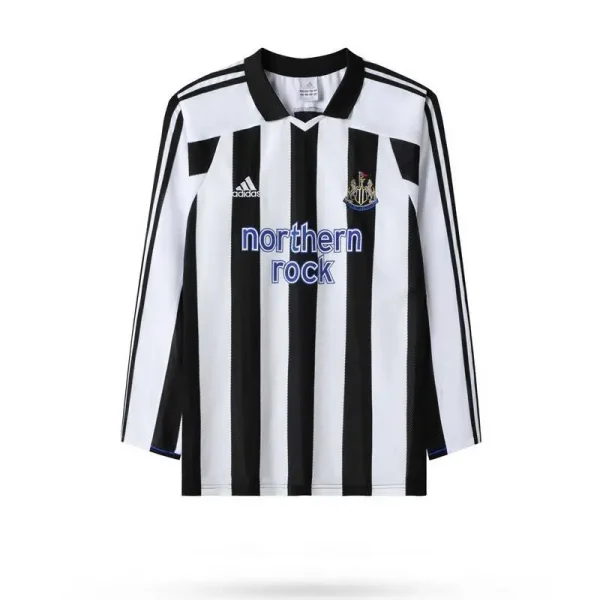 Newcastle United 2003/05 Home Long Sleeves Retro Jersey