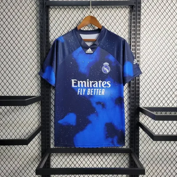 Real Madrid 2018/19 Full Sky Star Special Edition Retro Jersey