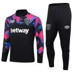 West Ham United 2022-23 Half-zip Tracksuit Black