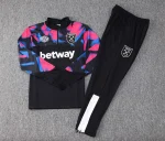 West Ham United 2022-23 Half-zip Tracksuit Black