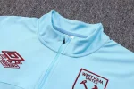 West Ham United 2023-24 Half-zip Tracksuit Blue