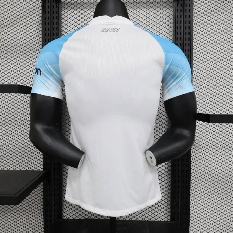 Napoli 2023/24 Champion Edition Player Version Jersey White