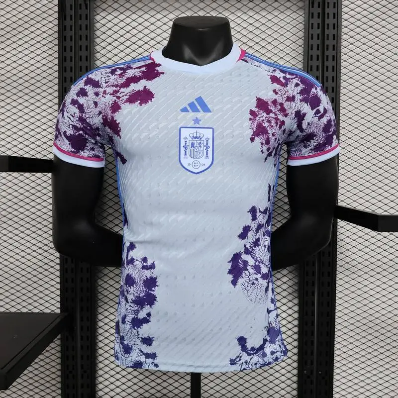 Spain 2022/23 Away Player Version Jersey