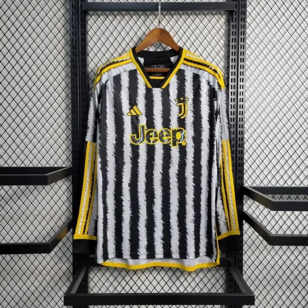 Juventus 2023/24 Home Long Sleeves Jersey