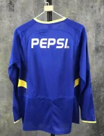 Boca Juniors 2003-2004 Home Long Sleeves Retro Jersey