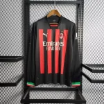 AC Milan 2022/23 Home Long Sleeves Jersey