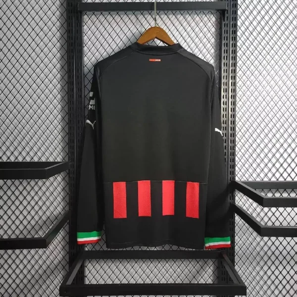 AC Milan 2022/23 Home Long Sleeves Jersey