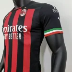 AC Milan 2022/23 Home Player Version Jersey