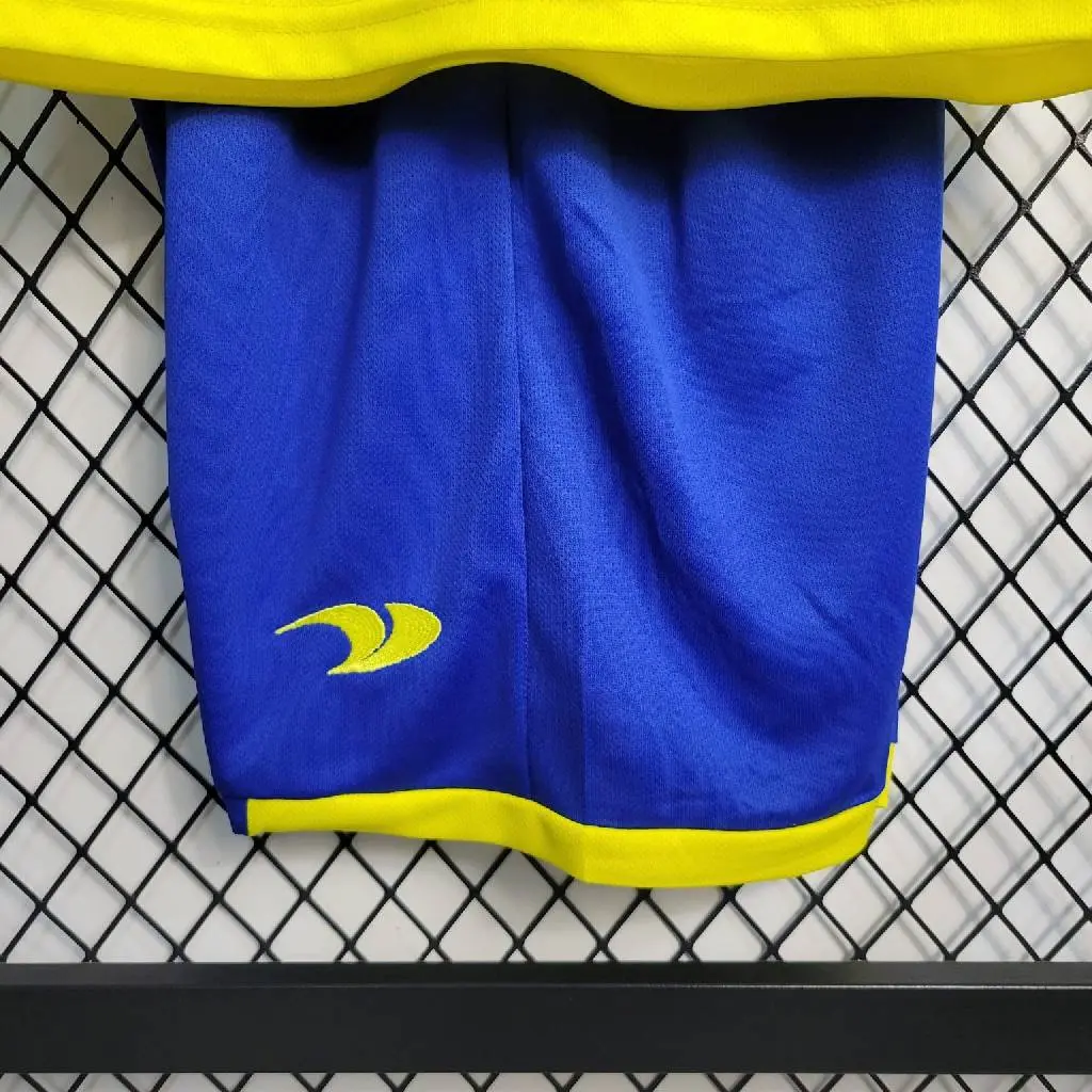 Al-Nassr 2022/23 Home Kids Jersey And Shorts Kit