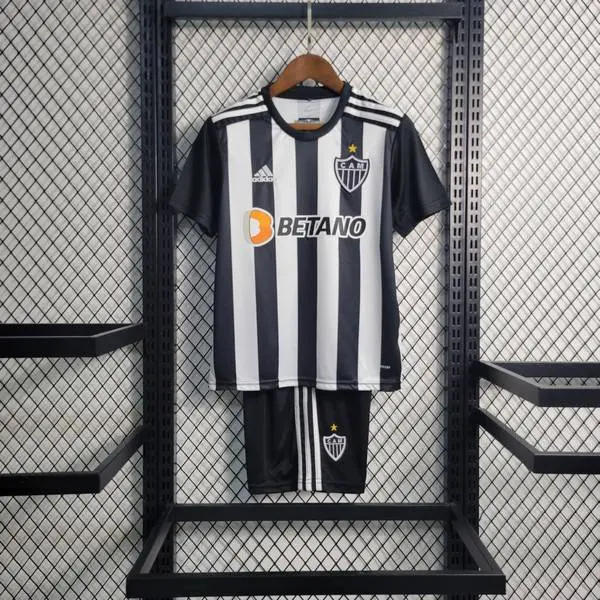 Atletico Mineiro 2022/23 Home Kids Jersey And Shorts Kit