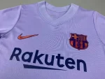 Barcelona 2021/22 Away Kids Jersey And Shorts Kit