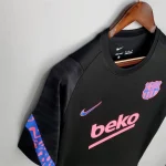 Barcelona 2021/22 Pre-Match Training Jersey Black