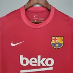 Barcelona 2021/22 Pre-Match Training Jersey Red