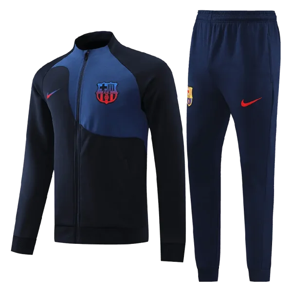 Barcelona 2022-23 Jacket Tracksuit  Navy