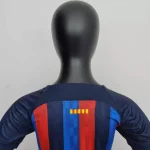 Barcelona 2022/23 Home Kids Jersey And Shorts Kit