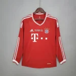 Bayern Munich 2013/14 Home Champions League Long Sleeve Retro Jersey