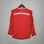 Bayern Munich 2013/14 Home Champions League Long Sleeve Retro Jersey