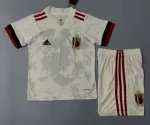 Belgium 2021 Away Kids Jersey And Shorts Kit