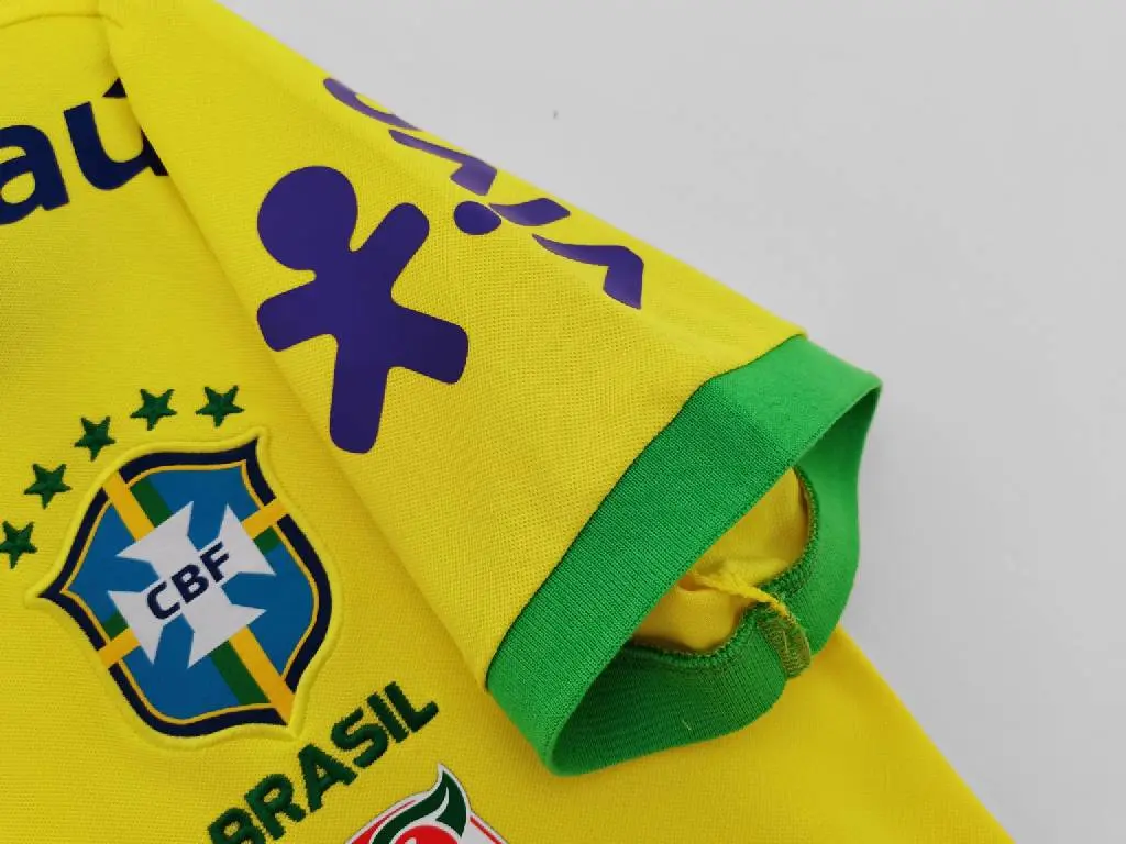 Brazil 2022 Polo Yellow Top For The  Season