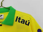 Brazil 2022 Polo Yellow Top For The  Season