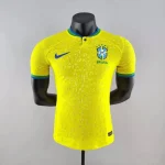 Brazil 2022 World Cup Home Player Version Jersey