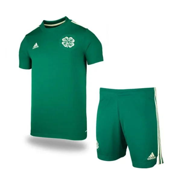 Celtic 2021/22 Away Kids Jersey And Shorts Kit