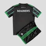 Celtic 2022/23 Away Kids Jersey And Shorts Kit