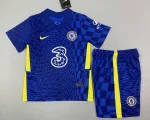 Chelsea 2021/22 Home Kids Jersey And Shorts Kit