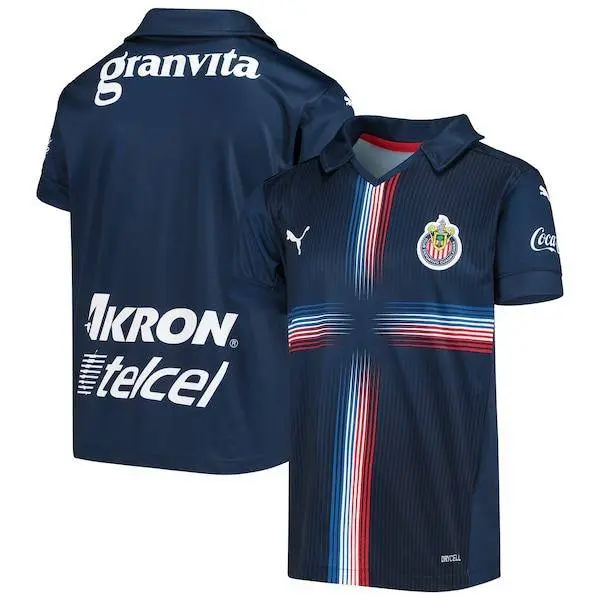 Chivas Puma Youth 2021/22 Third Replica Jersey - Navy