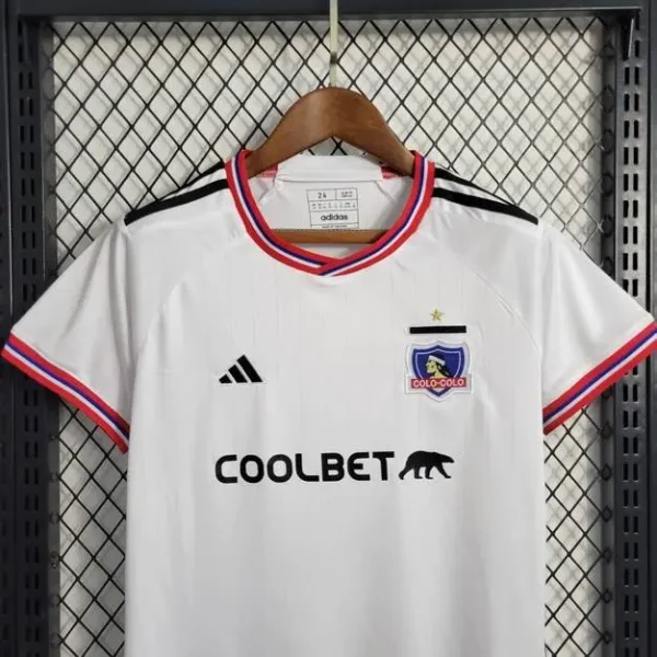 Colo Colo 2023/24 Home Kids Jersey And Shorts Kit