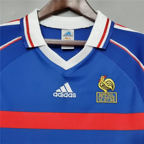 France 1998 Home Retro Jersey