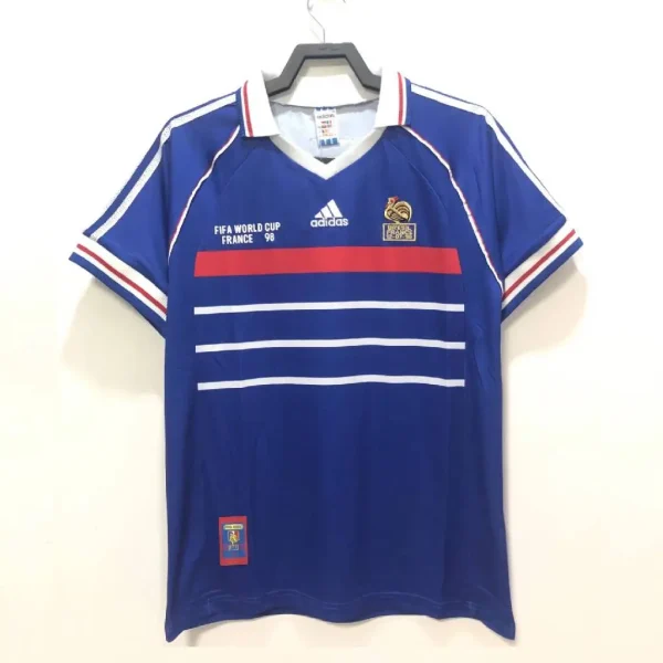 France 1998 World Cup Home Retro Jersey