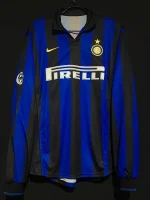 Inter Milan 1998/99 Home Baggio Long Sleeves Retro Jersey