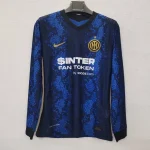 Inter Milan 2021/22 Home Long Sleeves Player Version Jersey