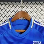 Italy 2023/24 Home Kids Jersey And Shorts Kit