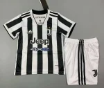 Juventus 2021/22 Home Kids Jersey And Shorts Kit