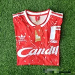 Liverpool 1989/91 Home Long Sleeves Retro Jersey