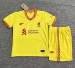 Liverpool 2021/22 Third Kids Jersey And Shorts Kit