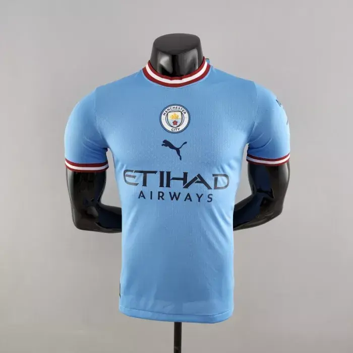 Manchester City 2022/23 Home Player Version Jersey