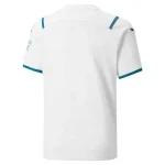 Manchester City Puma Youth 2021/22 Away Replica Jersey - White