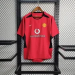 Manchester United 2002/04 Home Retro Jersey