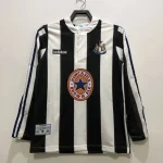 Newcastle United 1995/97 Home Long Sleeves Retro Jersey