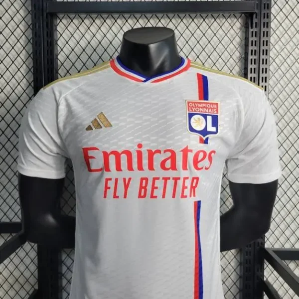 Olympique Lyonnais 2023/24 Home Player Version Jersey