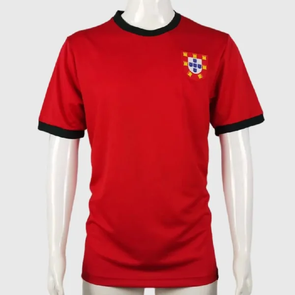 Portugal 1966 Home Retro Jersey